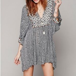 Free People One Tribal Boho Dress